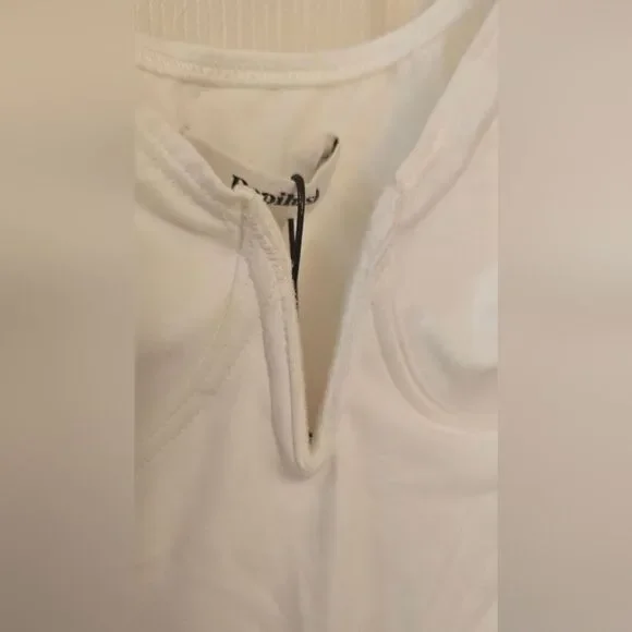 BWT Popilush White Women's Bodysuit SZ 3XL - Picture 4 of 10